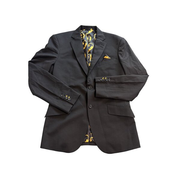 Pantheon Limited Custom Batman Suit Jacket in Black